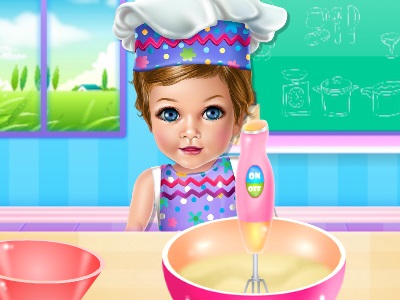 Baby Eva Cooking School